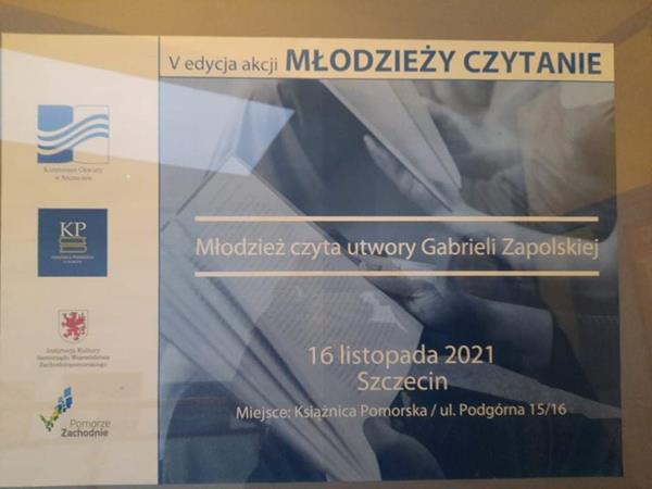 "Młodzieży Czytanie" w Książnicy Pomorskiej