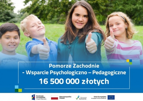 Realizacja projektu – Pomorze Zachodnie – Wsparcie Psychologiczno-Pedagogiczne