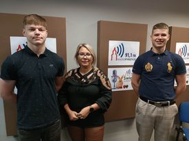 Audycja "Hiszpańskie praktyki uczniów z pyrzyckiej szkoły" w Radio Pyrzyce 91.10 MHz
